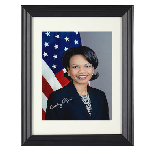 Condoleezza Rice - Official State Department - Framed Print - 8x10 Beveled Frame