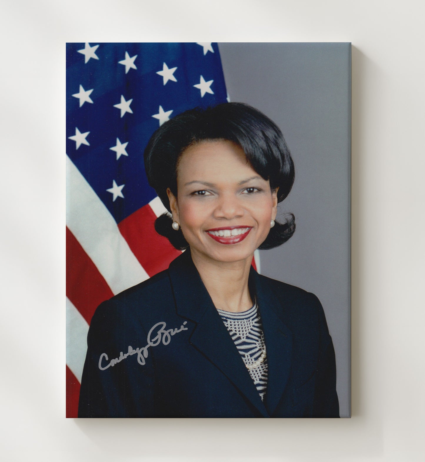 Historical - Condoleezza Rice - Official State Department Portrait History Wall Art