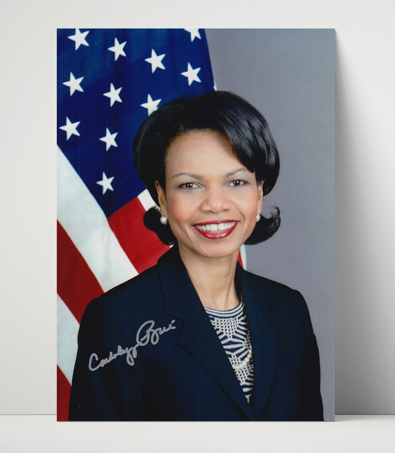 Historical - Condoleezza Rice - Official State Department Portrait History Wall Art