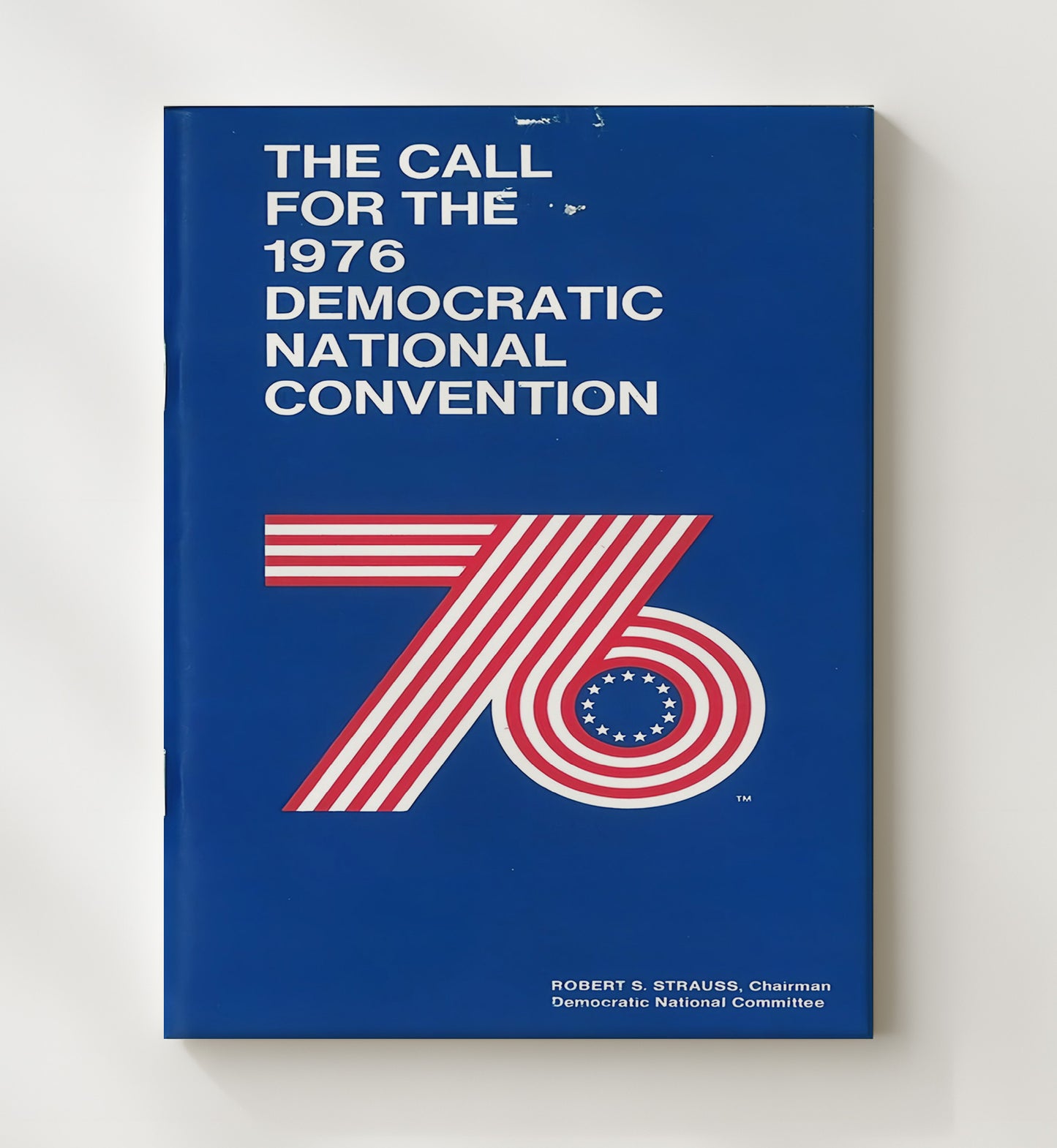 Historical - Convention Poster - 1976 Democratic National Convention Graphic History Wall Art