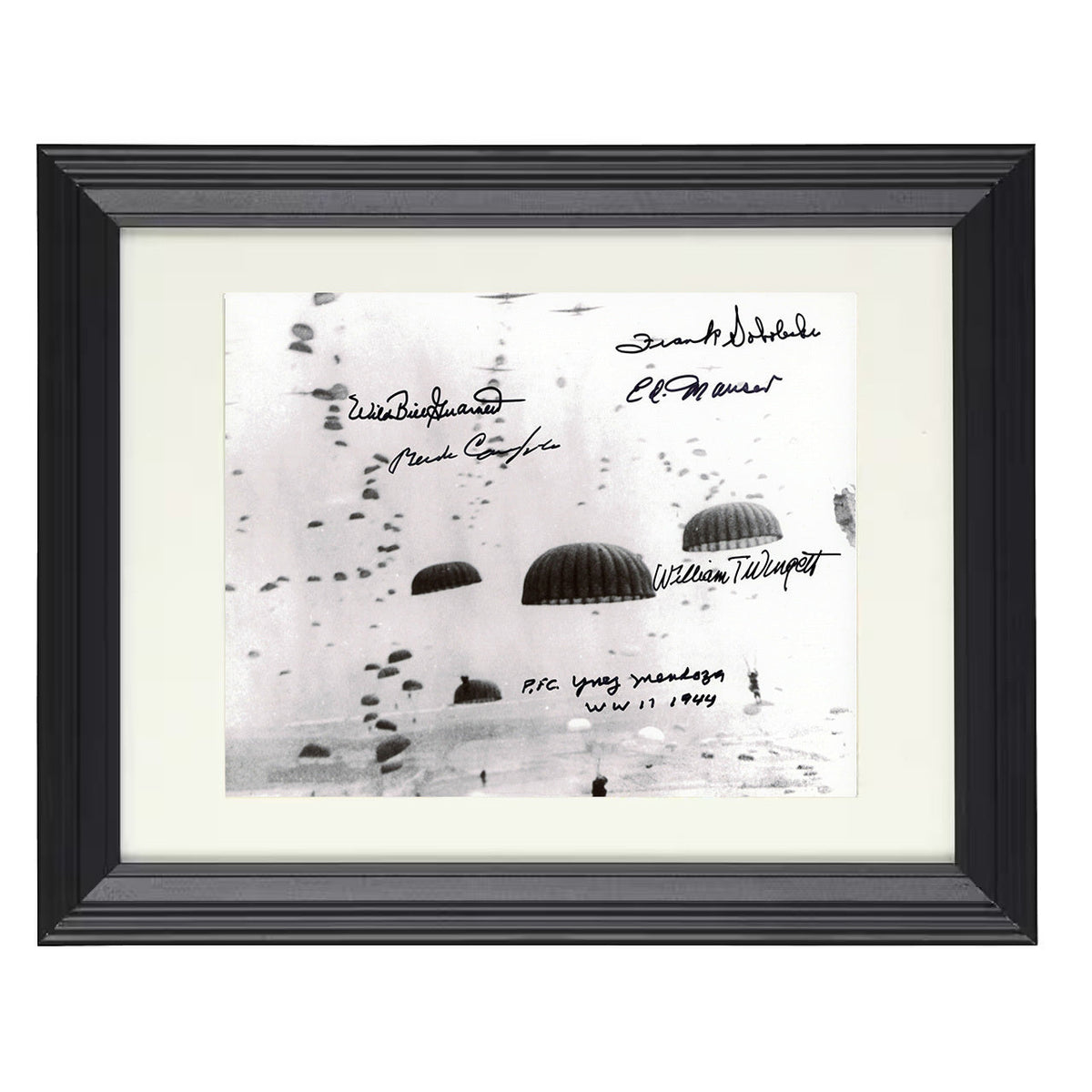 D-Day Paratroopers – Normandy Airborne Drop 1944 unframed semi-gloss poster print