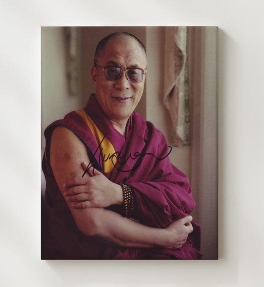 Dalai Lama - Peaceful 8x10 Canvas history wall art