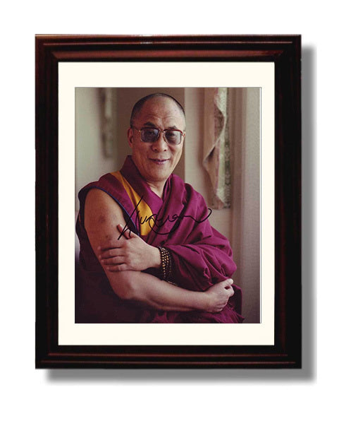 Historical - Dalai Lama - Peaceful Portrait History Wall Art