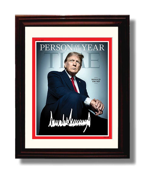 Historical - Donald Trump - Time Magazine Portrait 2024 History Wall Art