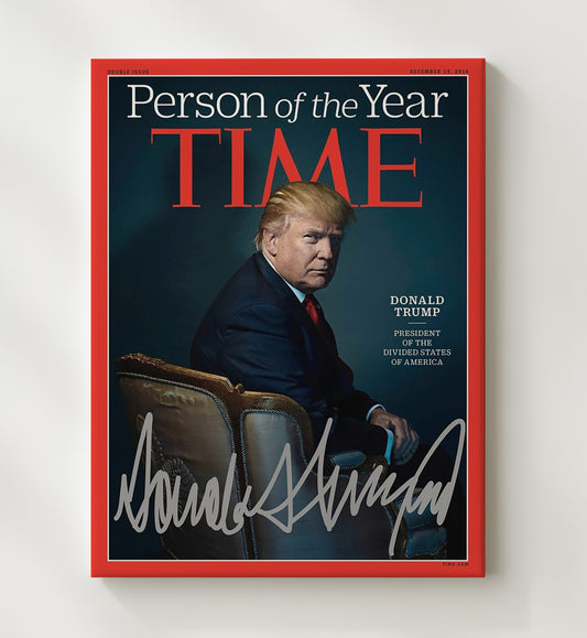 Donald Trump - Time Person of the Year Cover 2016 8x10 Canvas history wall art