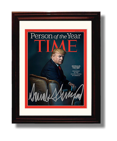 Historical - Donald Trump - Time Person Of The Year Cover 2016 History Wall Art