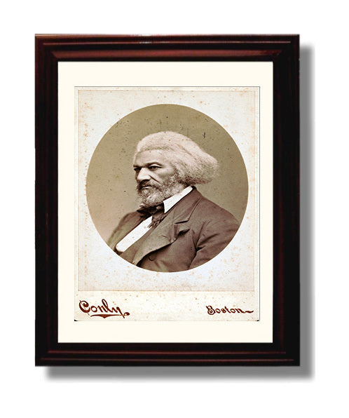 Historical - Frederick Douglass - Boston Portrait 1860S History Wall Art