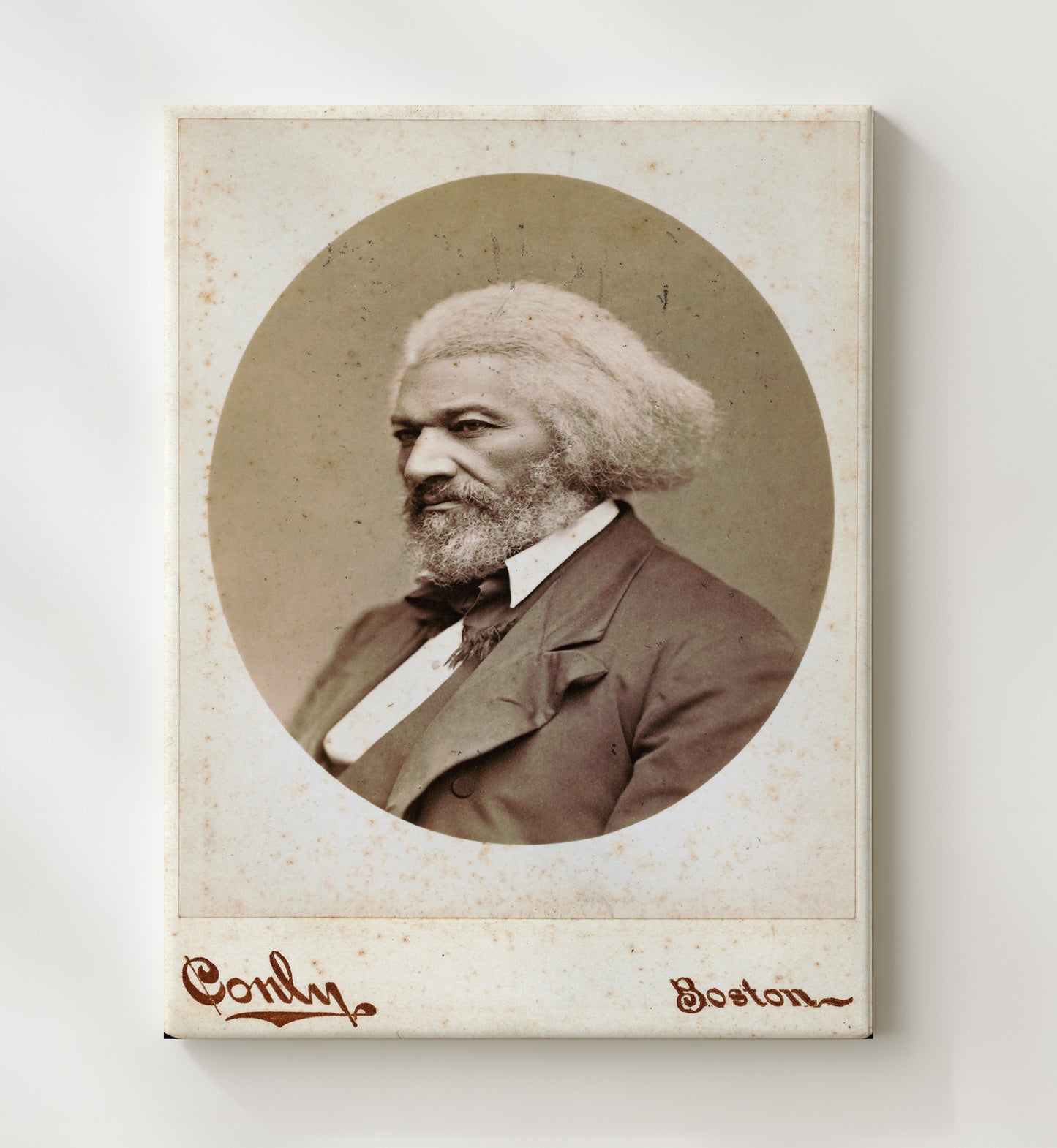 Historical - Frederick Douglass - Boston Portrait 1860S History Wall Art