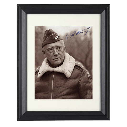 George S. Patton - World War II - Poster Print - 8x10
