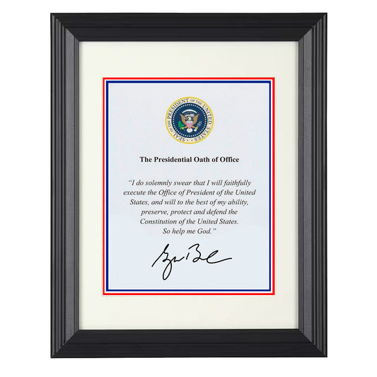 George W. Bush – Presidential Oath Image unframed semi-gloss poster print