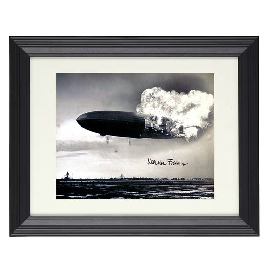 Hindenburg – Airship Disaster in Flames 1937 unframed semi-gloss poster print