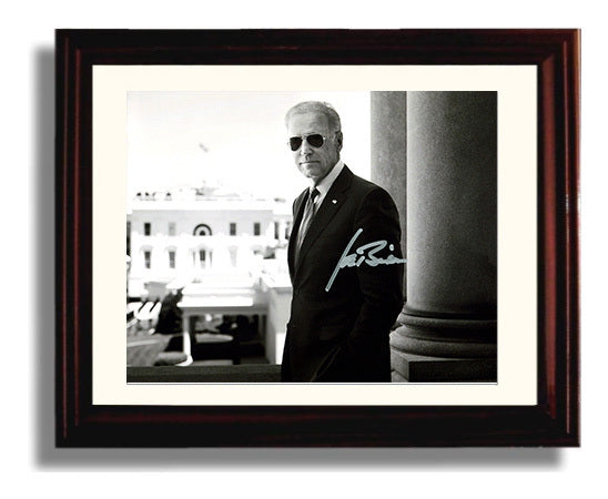 Historical - Joe Biden - White House Portrait  - Landscape History Wall Art