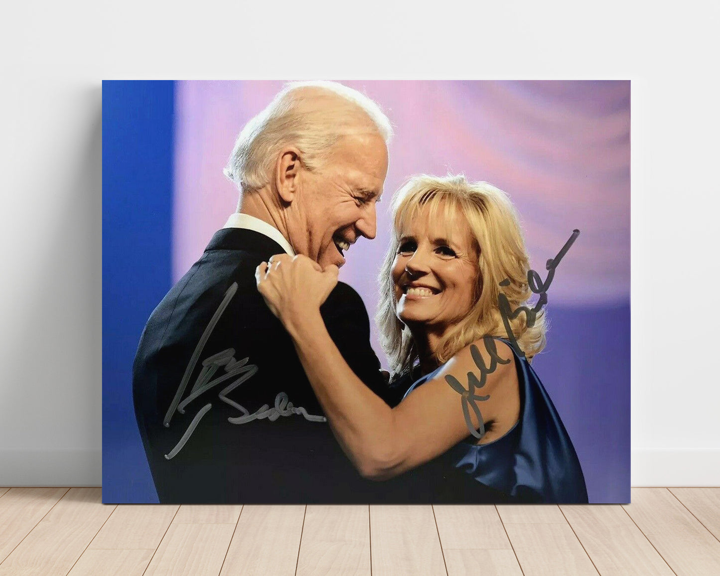 Historical - Joe Biden And Jill Biden - Inaugural Dance Portrait 2021 - Landscape History Wall Art