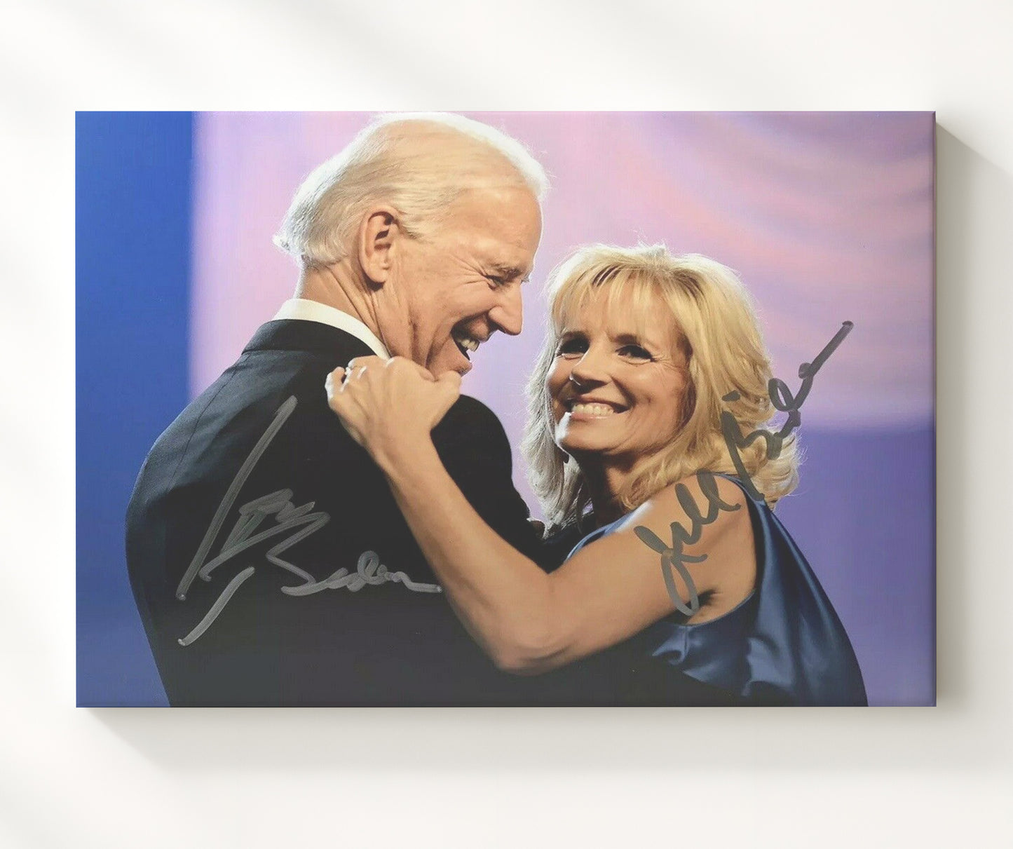 Historical - Joe Biden And Jill Biden - Inaugural Dance Portrait 2021 - Landscape History Wall Art