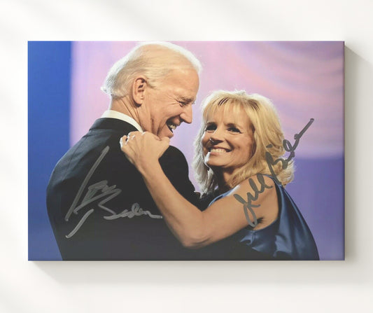 Joe Biden and Jill Biden - Inaugural Dance 2021 8x10 Canvas history wall art
