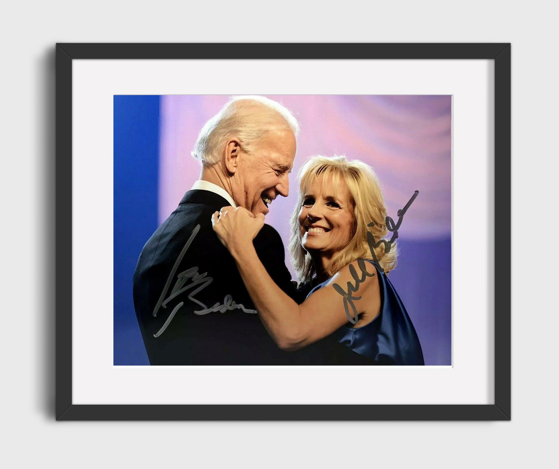 Historical - Joe Biden And Jill Biden - Inaugural Dance Portrait 2021 - Landscape History Wall Art