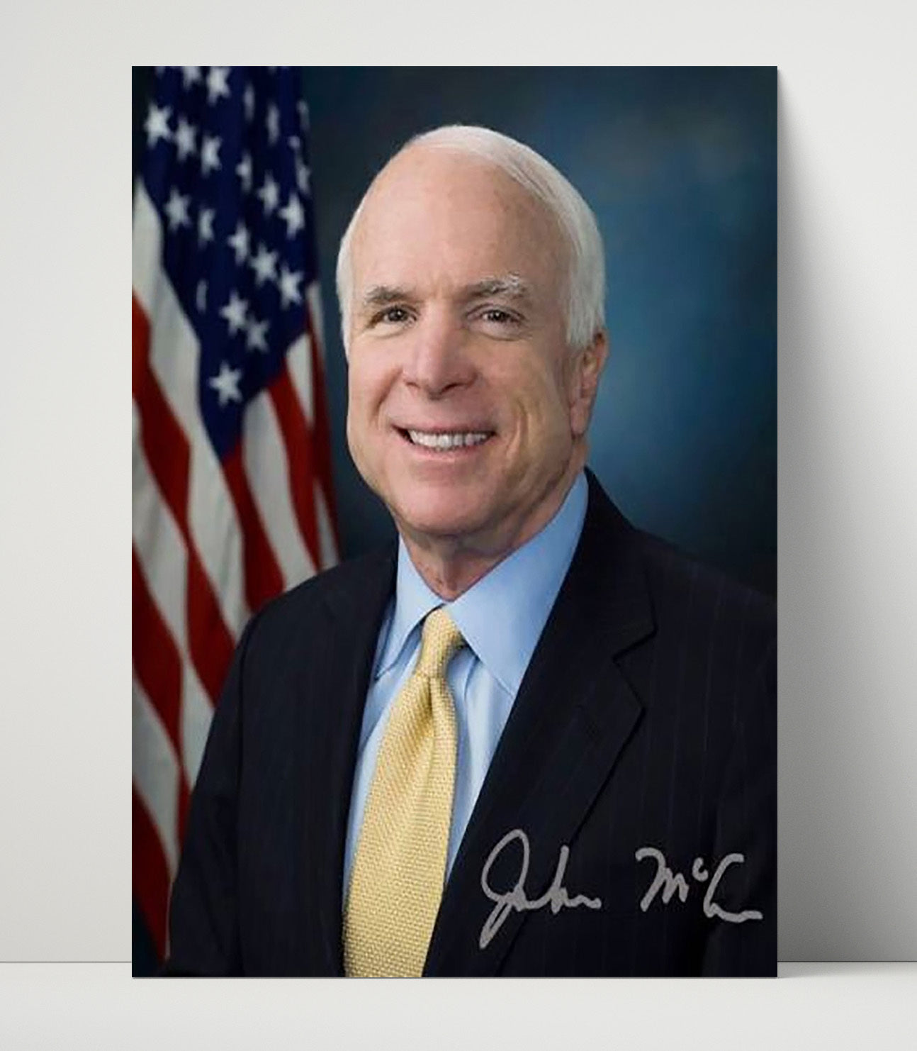 Historical - John Mccain - Official Senate Portrait 2000S History Wall Art