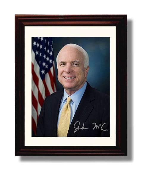 Historical - John Mccain - Official Senate Portrait 2000S History Wall Art
