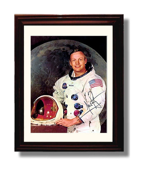 Historical - Neil Armstrong - Apollo Astronaut Portrait 1960S History Wall Art
