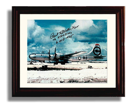 Historical - Paul Tibbets - Enola Gay Hiroshima Mission 1945 - Landscape History Wall Art