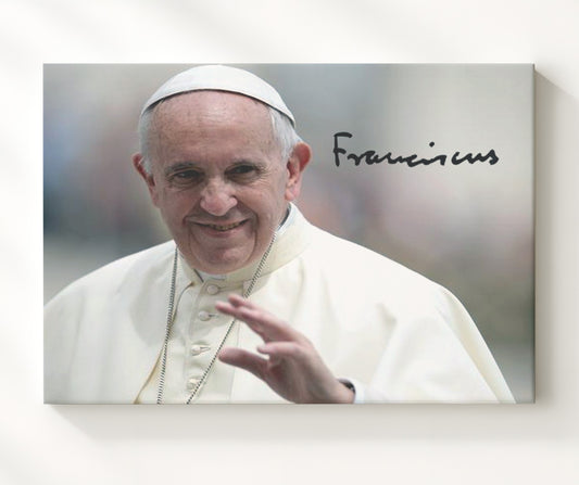 Pope Francis - Blessing Gesture 8x10 Canvas history wall art