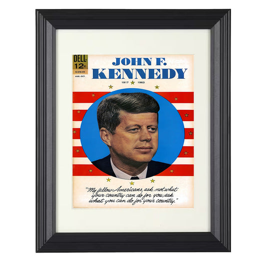 John F. Kennedy – Memorial Tribute 1917–1963 unframed semi-gloss poster print