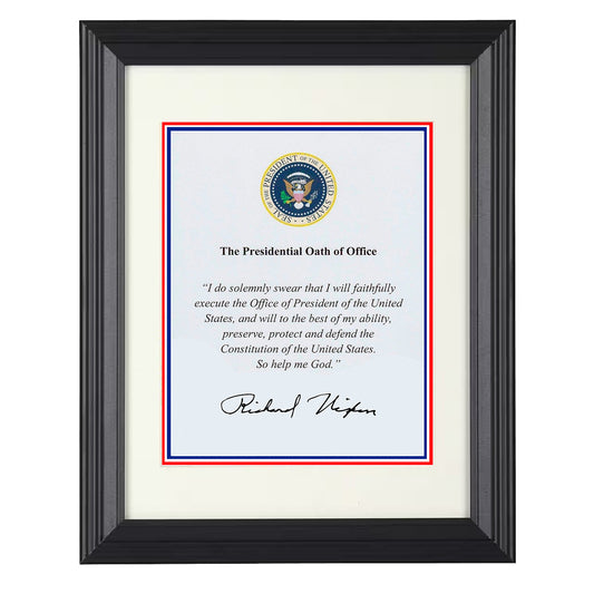 Richard Nixon – Presidential Oath Image unframed semi-gloss poster print