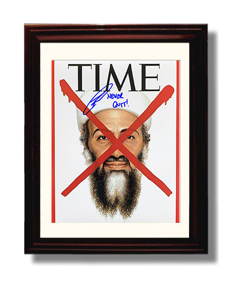 Historical - Robert J. Oneill - Time Magazine Never Quit Cover History Wall Art