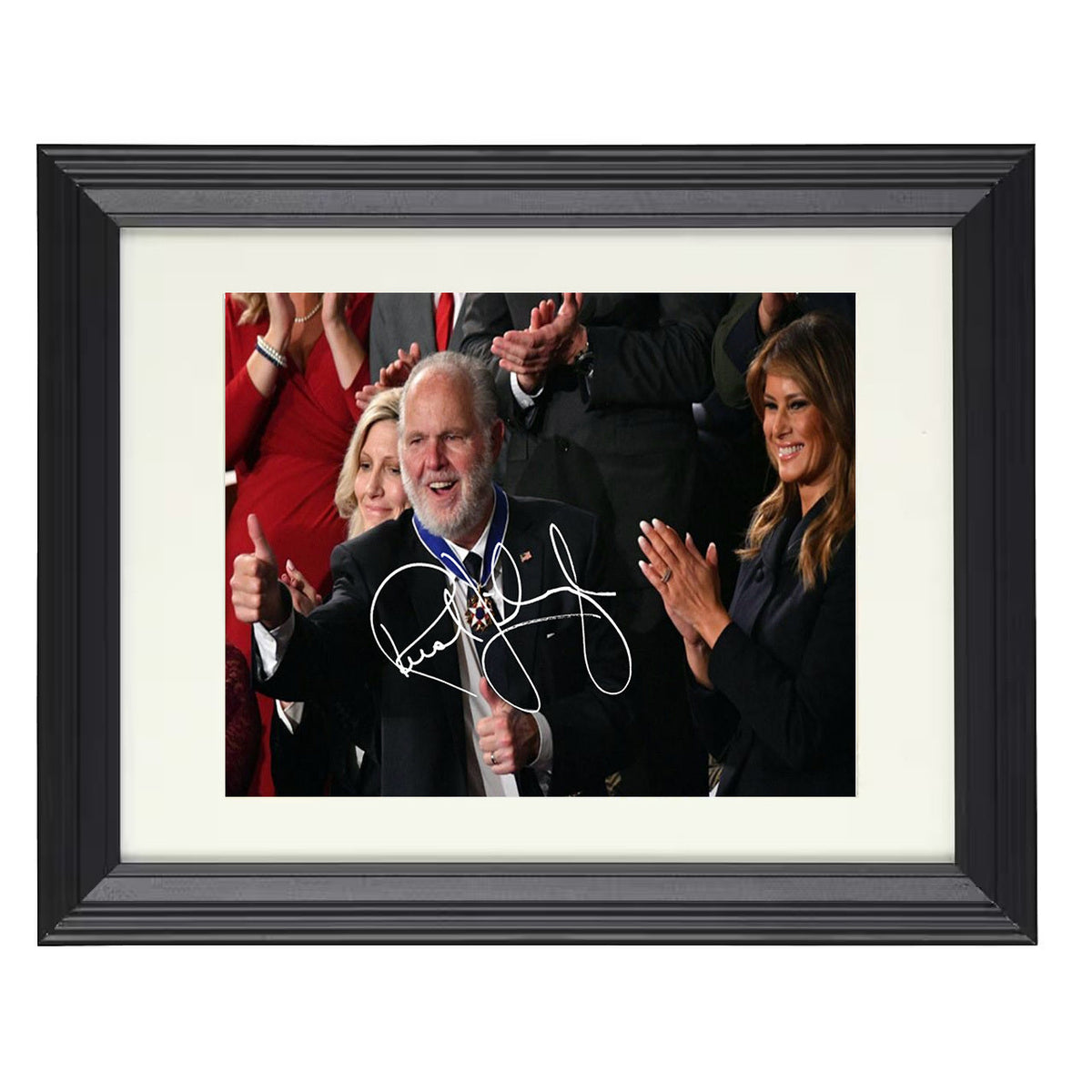 Rush Limbaugh – Medal of Freedom Ceremony 2020 unframed semi-gloss poster print