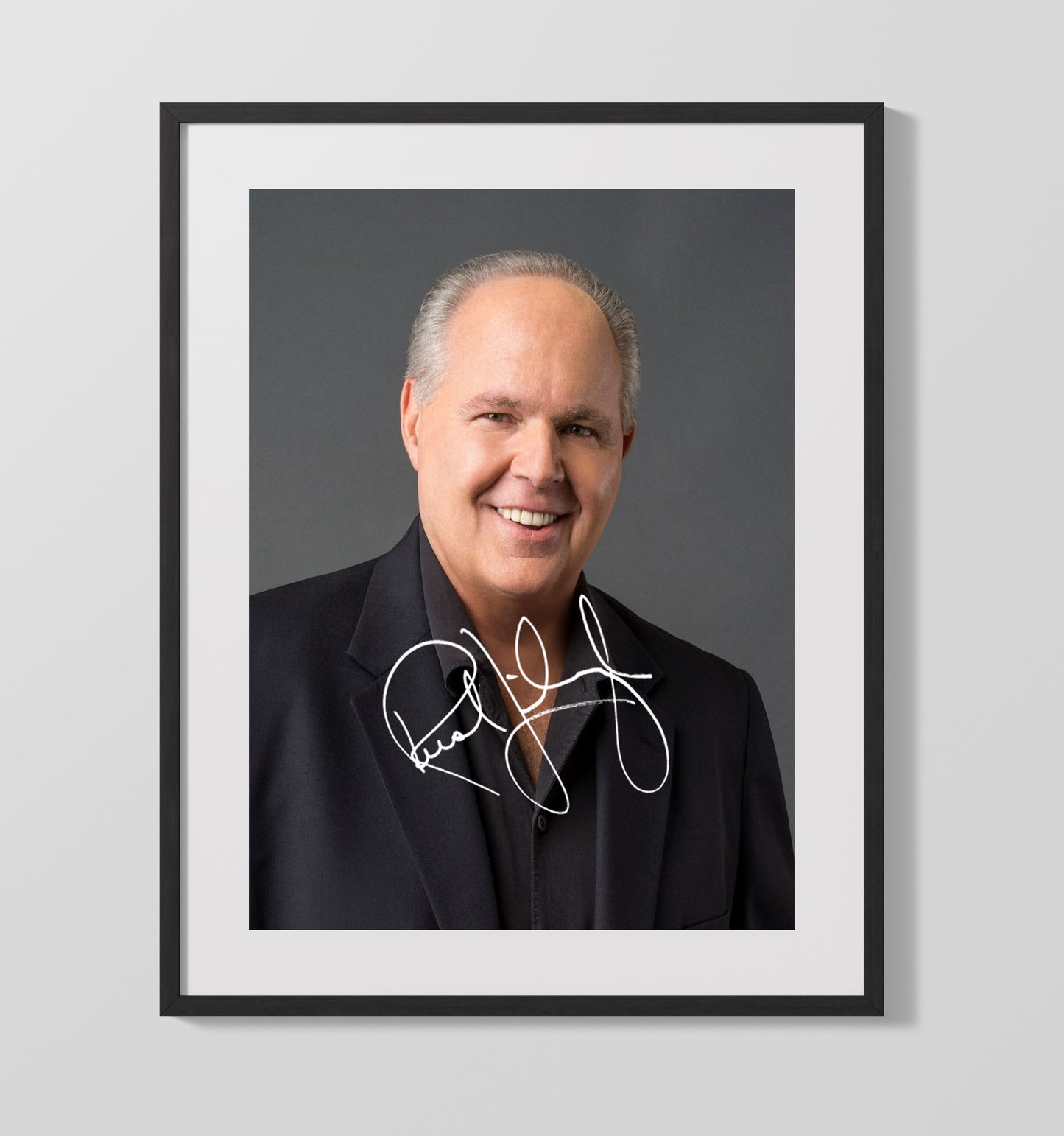 Historical - Rush Limbaugh - Studio Portrait 2000S History Wall Art