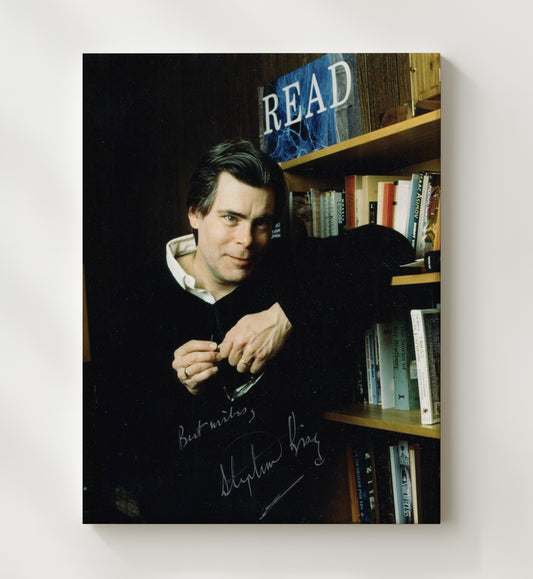 Stephen King - Author 2000s 8x10 Canvas history wall art