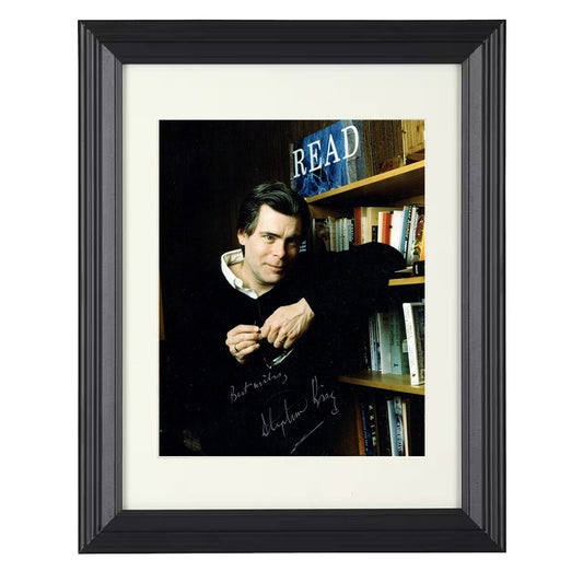 Stephen King - Author 2000s - Framed Print - 8x10 Beveled Frame