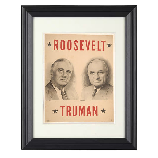 Roosevelt and Truman – U.S. Election Campaign unframed semi-gloss poster print