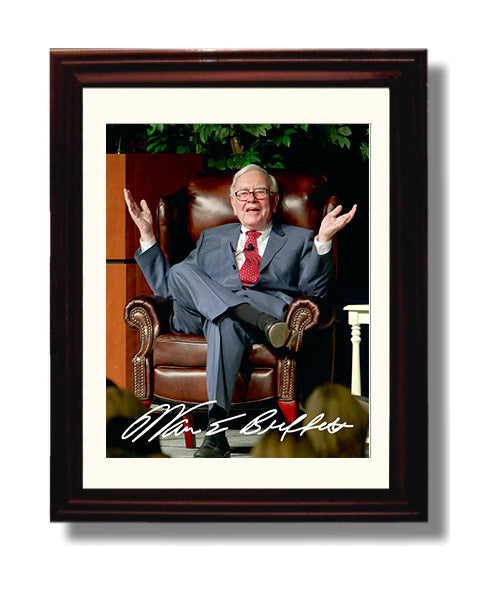 Historical - Warren Buffett - Berkshire Hathaway Event Portrait 2010S History Wall Art