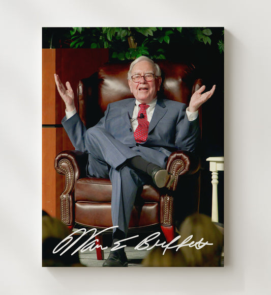 Warren Buffett - Berkshire Hathaway Event 2010s 8x10 Canvas history wall art