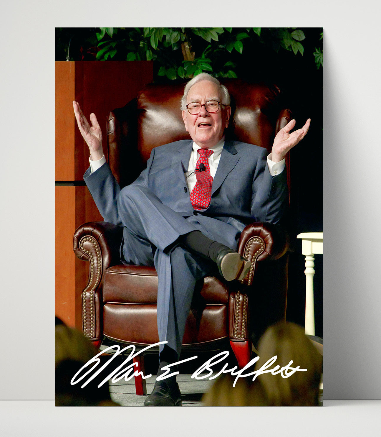 Historical - Warren Buffett - Berkshire Hathaway Event Portrait 2010S History Wall Art