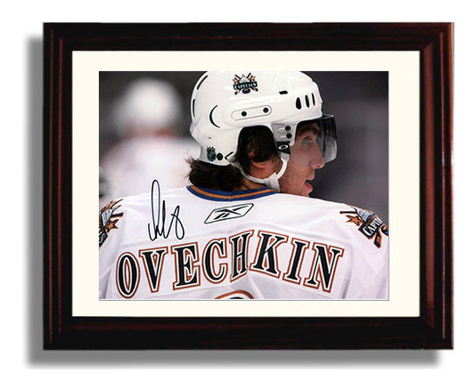Alexander Ovechkin - Washington Hockey Rookie Portrait Hockey Wall Art - hockey wall art print