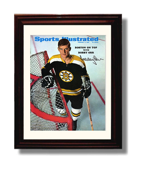 Bobby Orr - Boston Hockey 1969 Si Cover Hockey Wall Art - hockey wall art print
