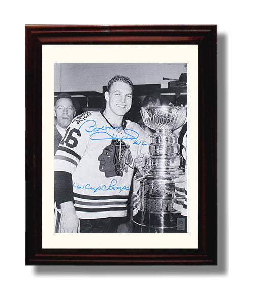 Bobby Orr - Chicago Hockey Stanley Cup Champions Hockey Wall Art - hockey wall art print