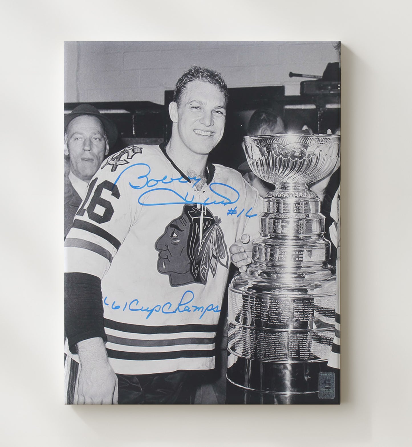 Bobby Orr - Chicago Hockey Stanley Cup Champions Hockey Wall Art - hockey wall art print