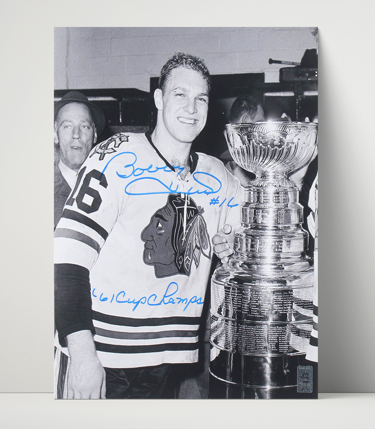 Bobby Orr - Chicago Hockey Stanley Cup Champions Hockey Wall Art - hockey wall art print