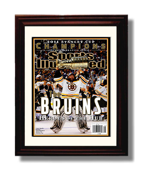 Boston Hockey Stanley Cup Champions Si Cover 2011 Hockey Wall Art - hockey wall art print