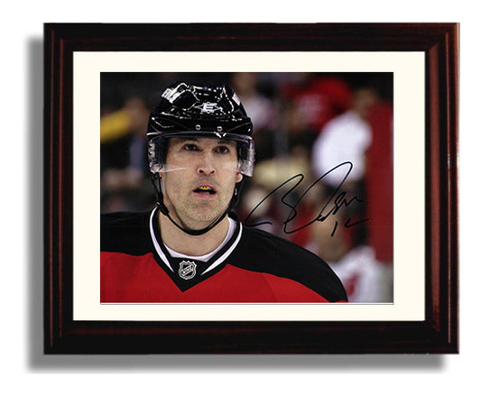 Brian Rolston - New Jersey Hockey Portrait Hockey Wall Art - hockey wall art print