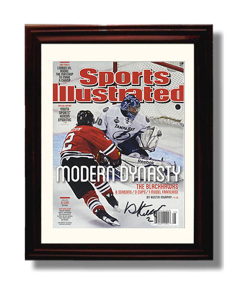 Chicago Hockey Modern Dynasty Si Cover 2015 Hockey Wall Art - hockey wall art print