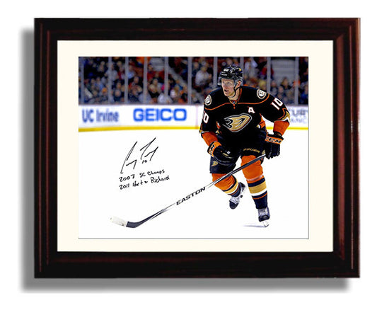 Corey Perry - Anaheim Hockey Shooting Action Hockey Wall Art - hockey wall art print