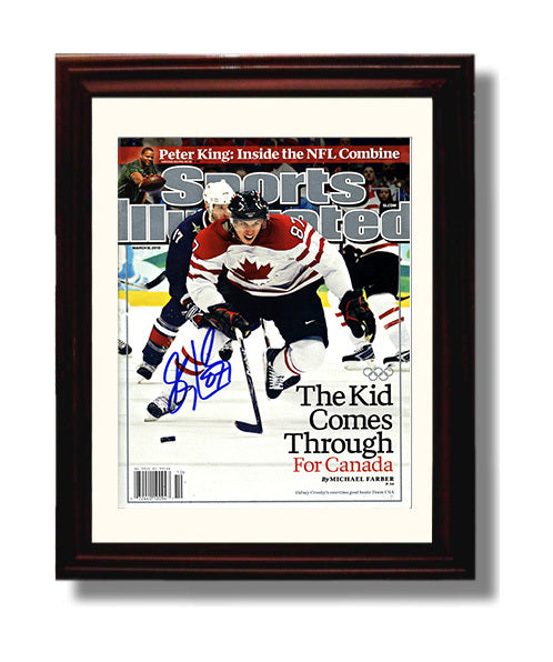 Crosby Canada Olympic Gold Si Cover 2010 Hockey Wall Art - hockey wall art print