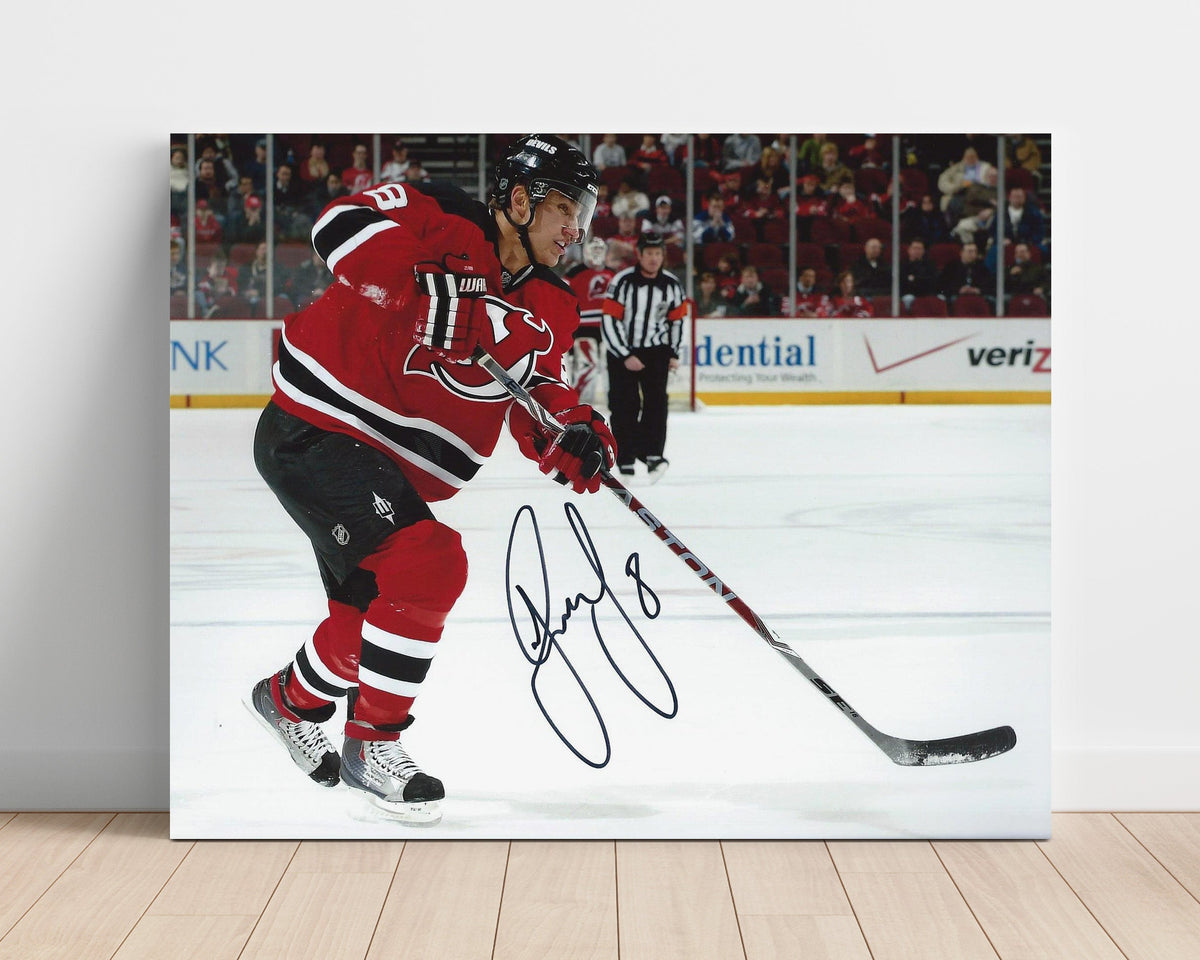 Dainius Zubrus – New Jersey Shooting Action unframed semi-gloss poster print