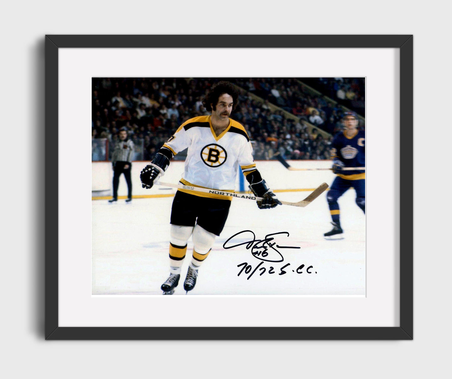 Derek Sanderson - Boston Hockey Skating Action Hockey Wall Art - hockey wall art print