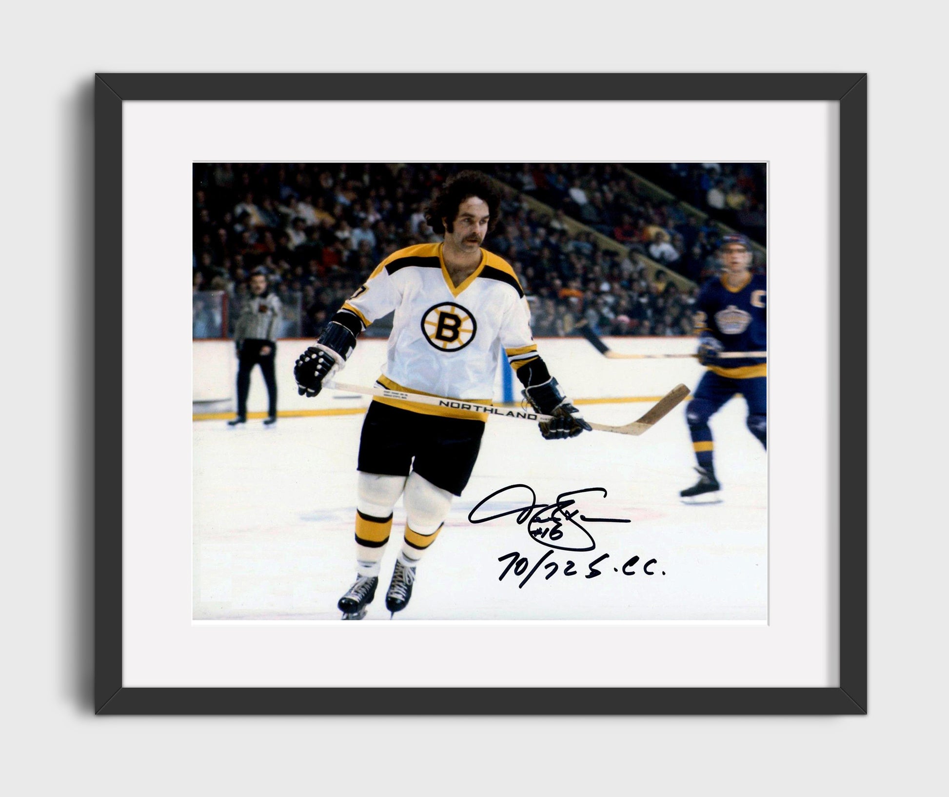 Derek Sanderson - Boston Hockey Skating Action Hockey Wall Art - hockey wall art print