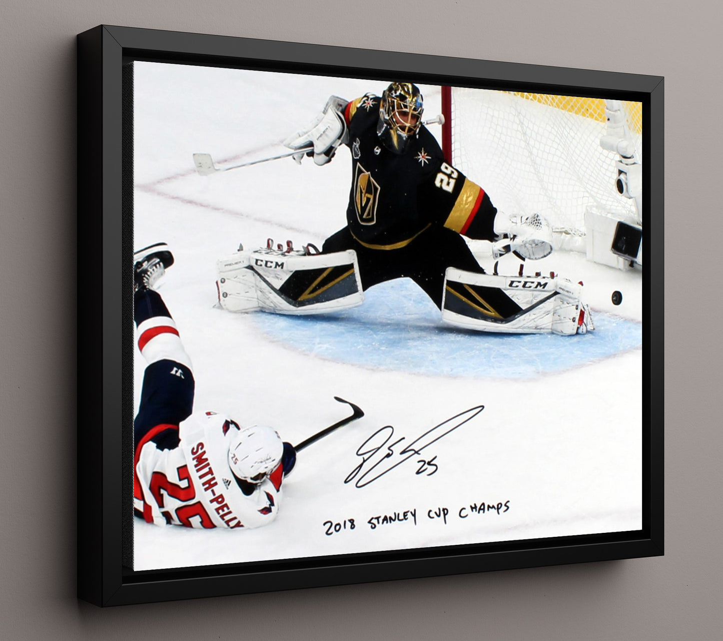 Devante Smith-Pelly - Washington Hockey Stanley Cup Celebration 2018 Hockey Wall Art - hockey wall art print